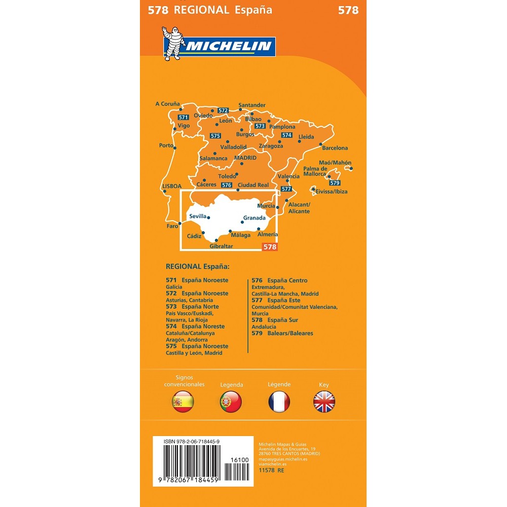 578 Andalusien Michelin